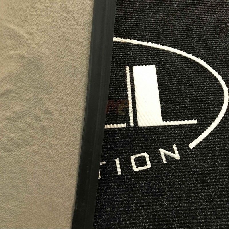 Firmalara Özel Beyaz Siyah Logolu Paspas Sall