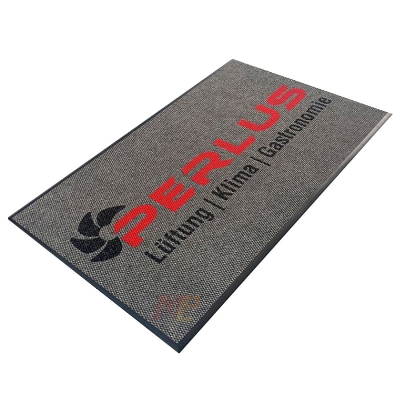 Firmalara Özel Gri Logolu Paspas