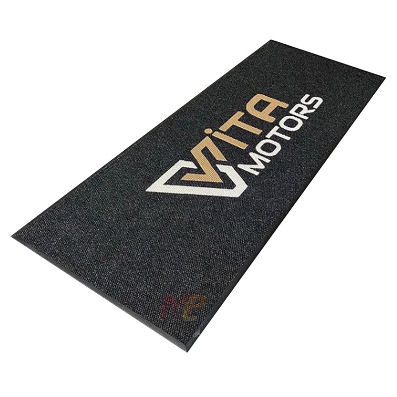 Galeri Ses Sistemi Modifiye Garage Siyah Logolu Paspas