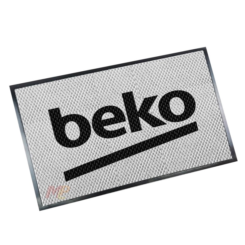 Giyim Ayakkabi Kozmetik Beyaz Eşya Gri Logolu Paspas