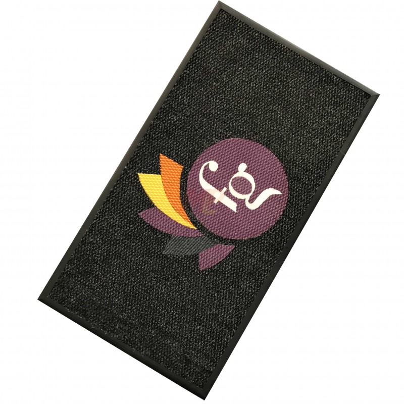 Kurumsal Firmalara Özel Siyah Logolu Paspas FG