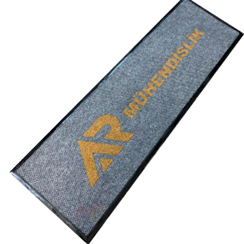 Mühendislik Sarı Gri Logolu Paspas