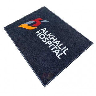 Poliklinik Hastane Dişçi Siyah Logolu Paspas