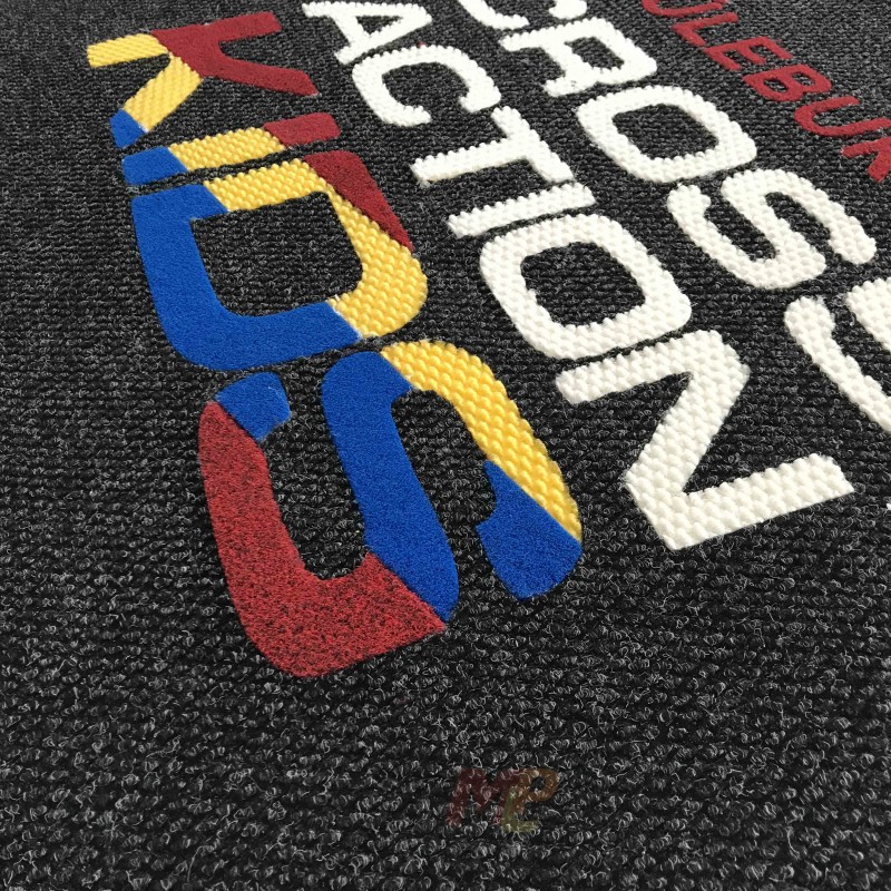 Çok Renkli Logolu Paspas Kids