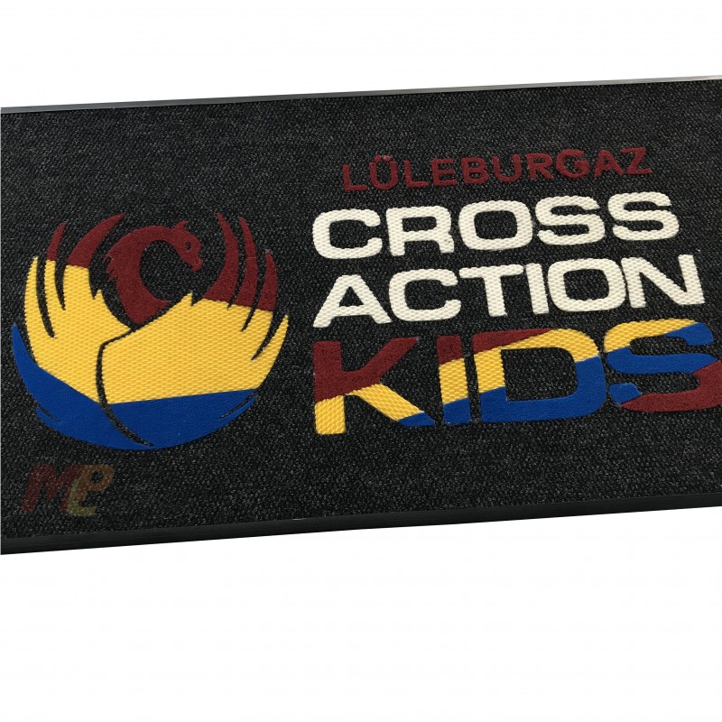 Çok Renkli Logolu Paspas Kids