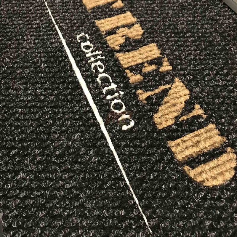 Şirketlere Özel Siyah Logolu Paspas Trend