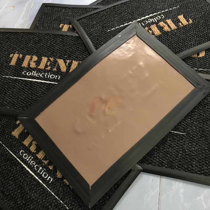 Şirketlere Özel Siyah Logolu Paspas Trend