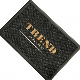 Şirketlere Özel Siyah Logolu Paspas Trend